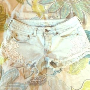 American Eagle Jean shorts. Worn once!